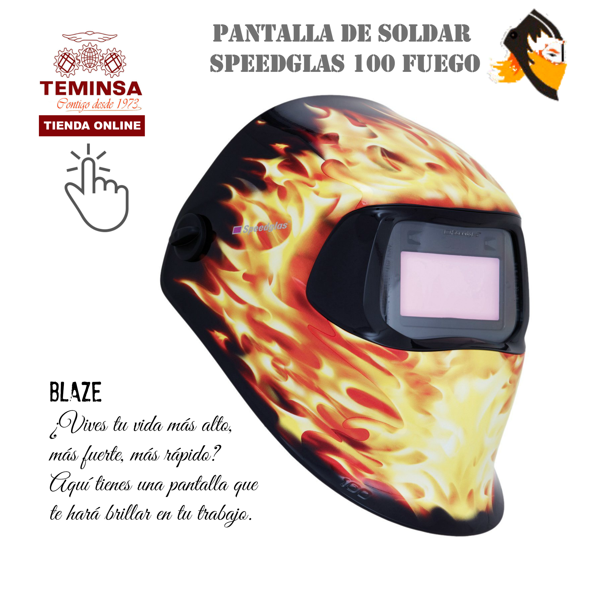 Pantalla de Soldar Fuego Teminsa Online