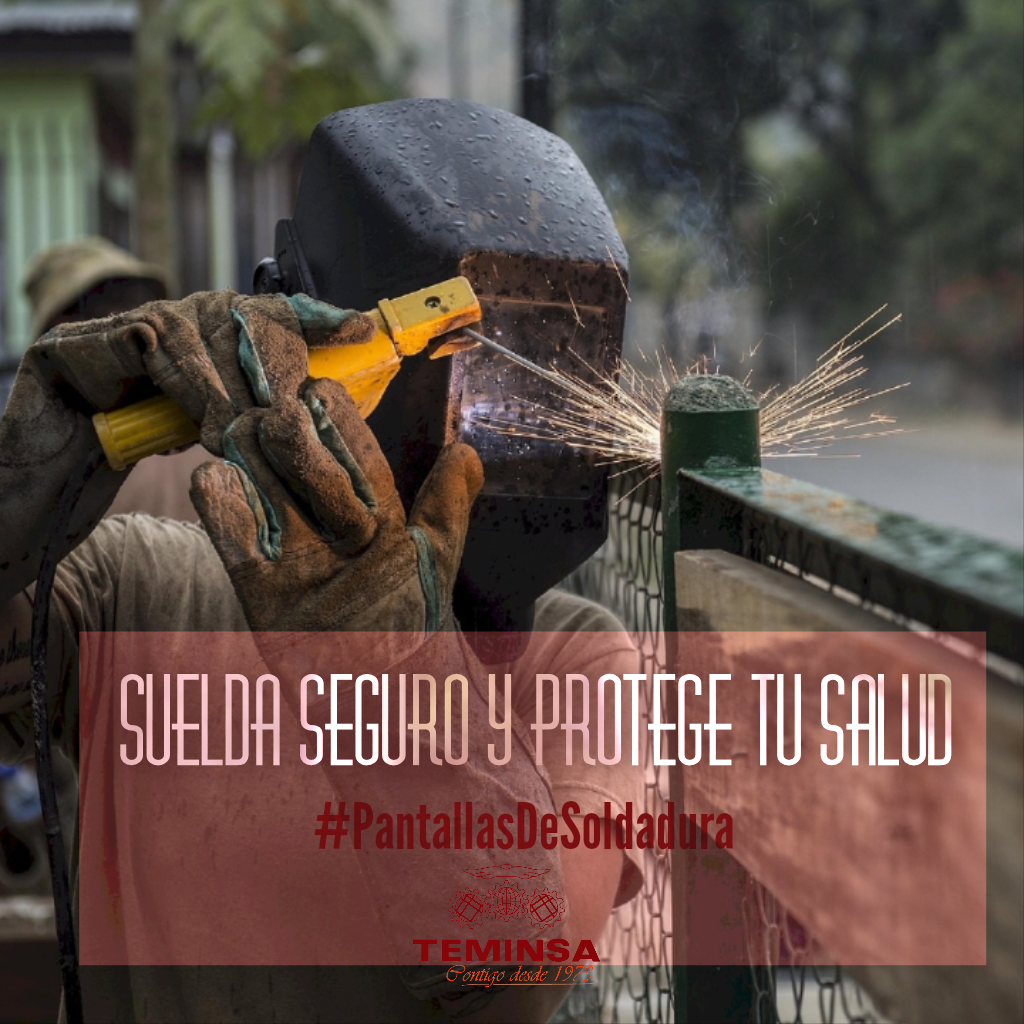 Suelda Seguro y Protege tu Salud Pantallas de Soldadura Teminsa Online Suelda Seguro y Protege tu Salud Pantallas de Soldadura Teminsa Online